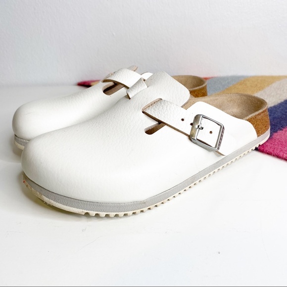 Birkenstock Shoes - Birkenstock | Boston Super Grip Leather Clogs 36